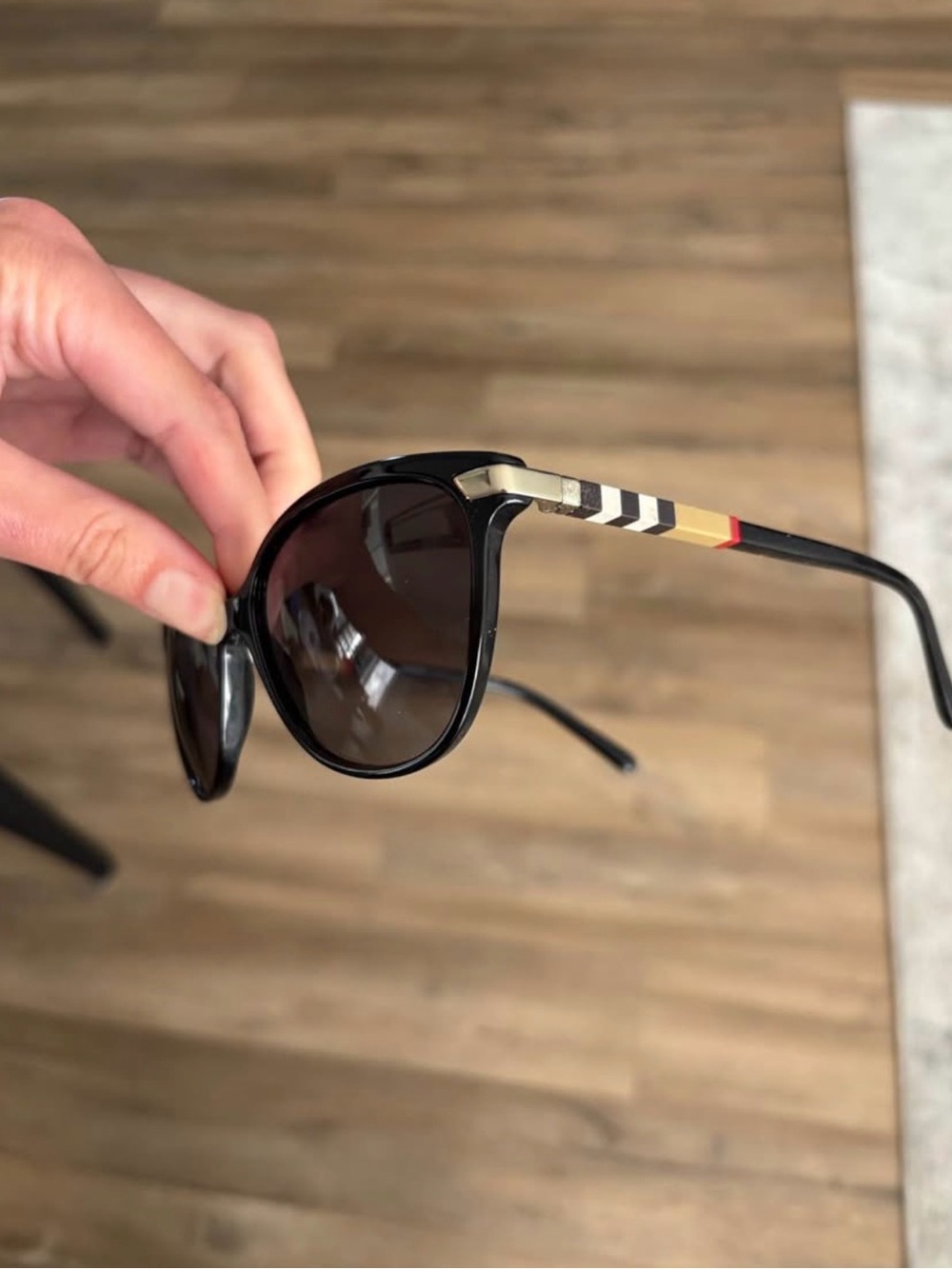 Black Burberry Women's Sunglasses
